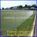 Temporary fence of hot dipped galvanized surface treatment